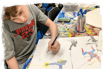 Ages 9-12 Kids Art: Comics, Cartooning and Manga Art
